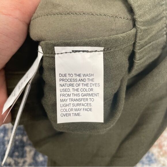 Madewell Shorts Womens Allways Pull-On Shorts in Green Size Small - Picture 7 of 9